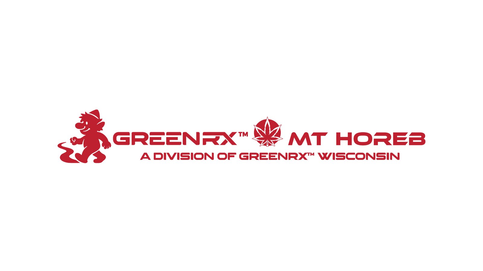 GreenRX Mt Horeb Wisconsin THC dispensary and smoke shop logo