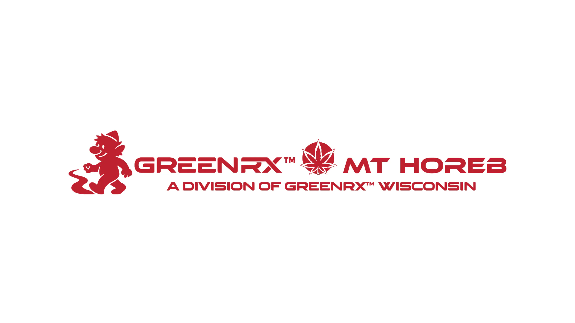 GreenRX Mt Horeb Wisconsin THC dispensary and smoke shop logo
